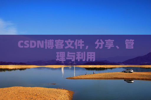 CSDN博客文件，分享、管理与利用